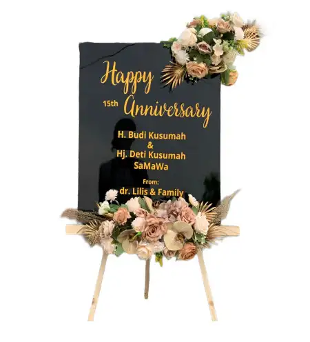 Papan Bunga Akrilik Bulak Banteng